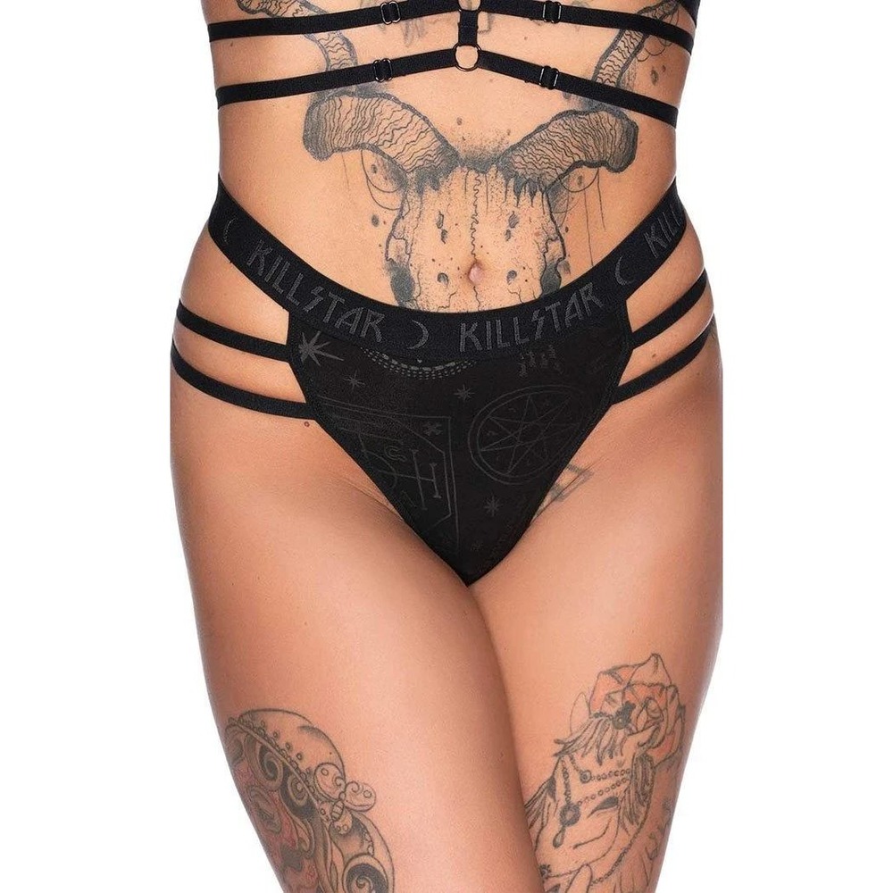 Killstar Hexclub strappy panty goth alternative